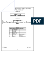 Les Transports Exceptionnels Et Les Ouvrages D'art: Volet #1 Gestion - Conception