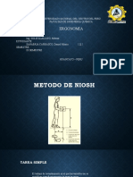 Metodo Niosh