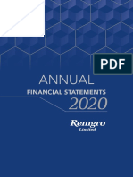 Remgro Annual Financial Statements 2020