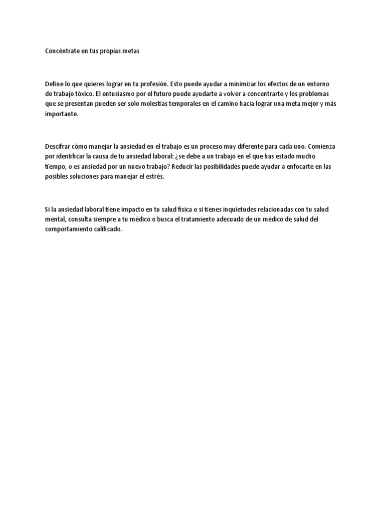 Con Céntrate | PDF