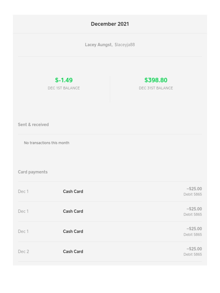 Cash App | PDF | Debit Card | Deposit Account