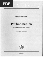 Heinrichknauer - Praktische Schule Für Kleine Trommel | PDF