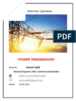 Power Transmission (Interview Questions)