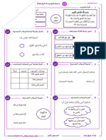 أنشطة دعم التربية الاسلامية الوحدة الأولى