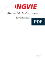 Longvie Manual Instruccions Termotanque - Longvie