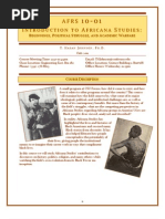 Download AFRS 10 - Intro to Africana Studies Syllabus by THasanj SN66072385 doc pdf