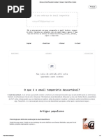 Endereço de Email Temporário Descartável - Serviço de E-Mail Anônimo e  Gratuito, PDF, Spamming