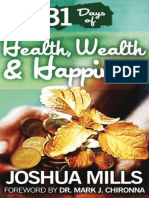 (Joshua Portu) 31 Days of Health, Wealth Happiness by Joshua Mills