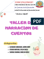 Sesion de Aprendizaje de Cuentacuentos - Literatura Infantil