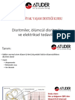 Disritmiler, Ölümcül Disritmiler Ve Elektriksel Tedavileri