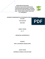 informe de herramientas y materiales digitales utilizados en  algunas clases secundaria matematicas