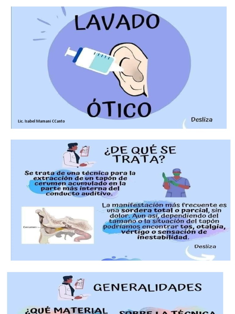 Lavado De Oidos Pdf