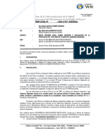 INFORME LEGAL - REVISION Y EVALUACION DE Tupa