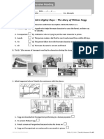 Progress Test - Extensive Reading