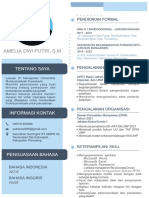 Amelia Dwi Putri, S.M: Tentang Saya