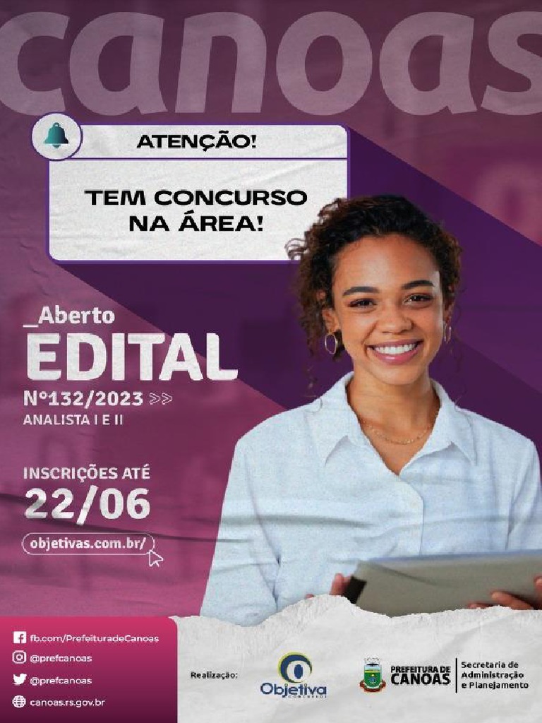 Edital Concurso de Canoas 2023 PDF