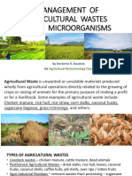 Management of Agricultural Wastes Using Microorganisms