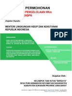 PROPOSAL PERMOHONAN HKM KTH DESA SAGARANTEN - PUNCAKMANGGIS