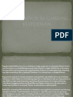 2 - Oryentasyon Sa Gawaing Kefedewan