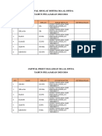 Jadwal Sholat Dhuha Ma Al