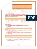 AFRS 104W - Writing About American Inequality Course Schedule