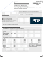 Formulir Penarikan Dana (Withdrawal) Polis PRULink Syariah 0123