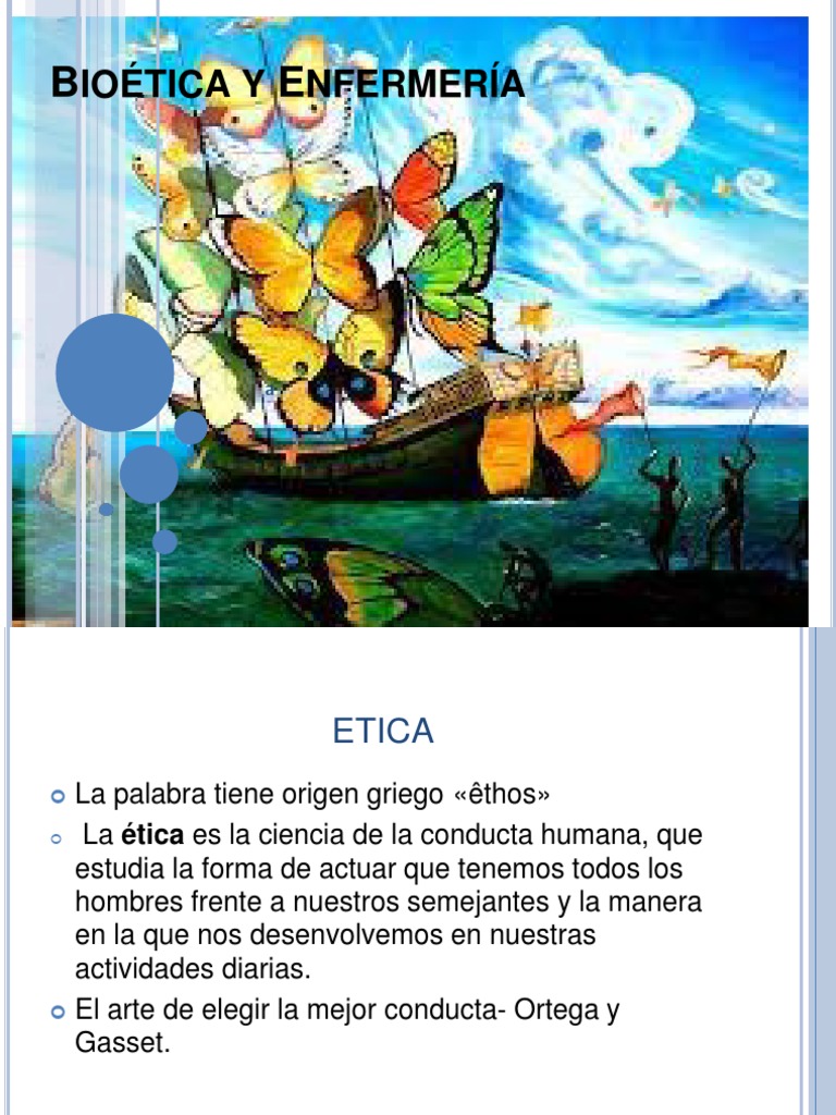 Principios de Bioética en Enfermería | PDF | Bioética