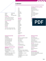 Unit 1 Language Summary