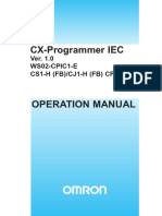 W427 E1 01+WS02 CPIC1 E+CxProgrammer IEC Operation - Manual
