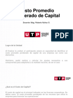 Tema 9 - Costo Promedio Ponderado de Capital