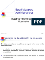 Muestreo y Distribuciones Muestrales