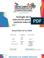 3 Teologia de La Educacion para Una Pastoral Educativa