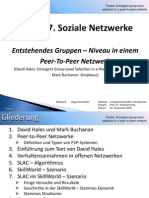 Computersimulation - Soziale Netzwerke