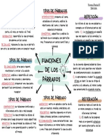 Funciones de LOS PárrafoS