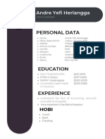 Personal Data: Andre Yefi Herlangga