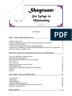 Shaytaan - His Ways of Misleading