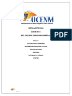 Mercadotecnia Informe de Lavado de Activos