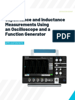 Capacitance and Inductance Measurements Using An Oscilloscope and A Function Generator