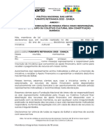 Anexo I - Declaração de PF Responsável Legal Por Grupo Ou Coletivo