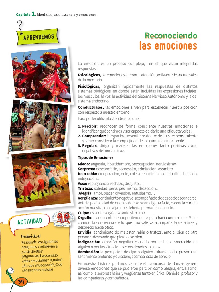 Recurso2 U1 | PDF | Las emociones | Inteligencia emocional