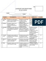  RUBRIC 