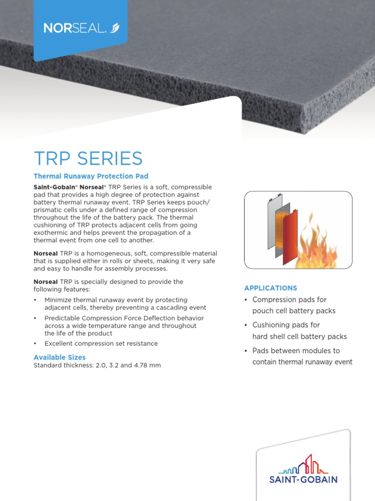 Norseal Trp Series Tds 1582 Pdf Chemistry Physical Sciences