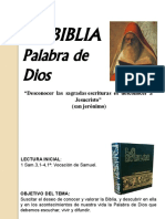 Catecumenado. La Palabra de Dios