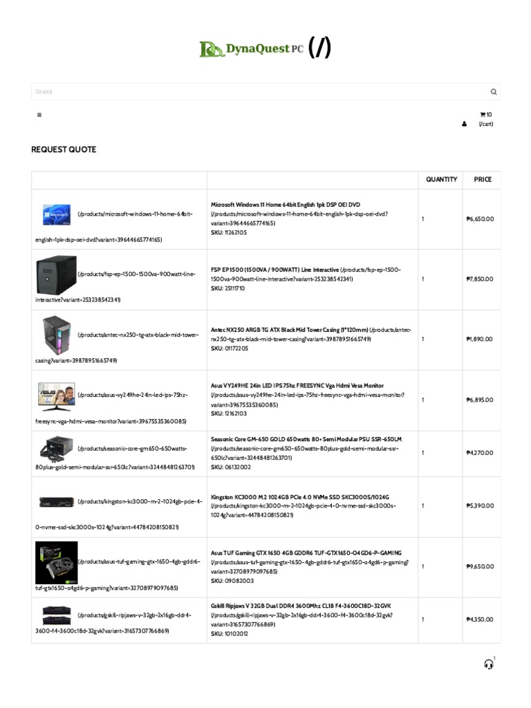Computer Specs | PDF | Computer Hardware | Personal Computing