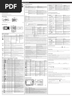 Technical Guide CAREL IR33 PlusCheat Sheet