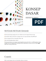 Konsep Dasar