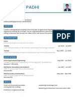 Resume Subhasis Padhi PDF