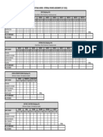 External Finishes Assessment Forms