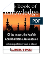 The Book of Knowledge-Imaam an-Nasaee