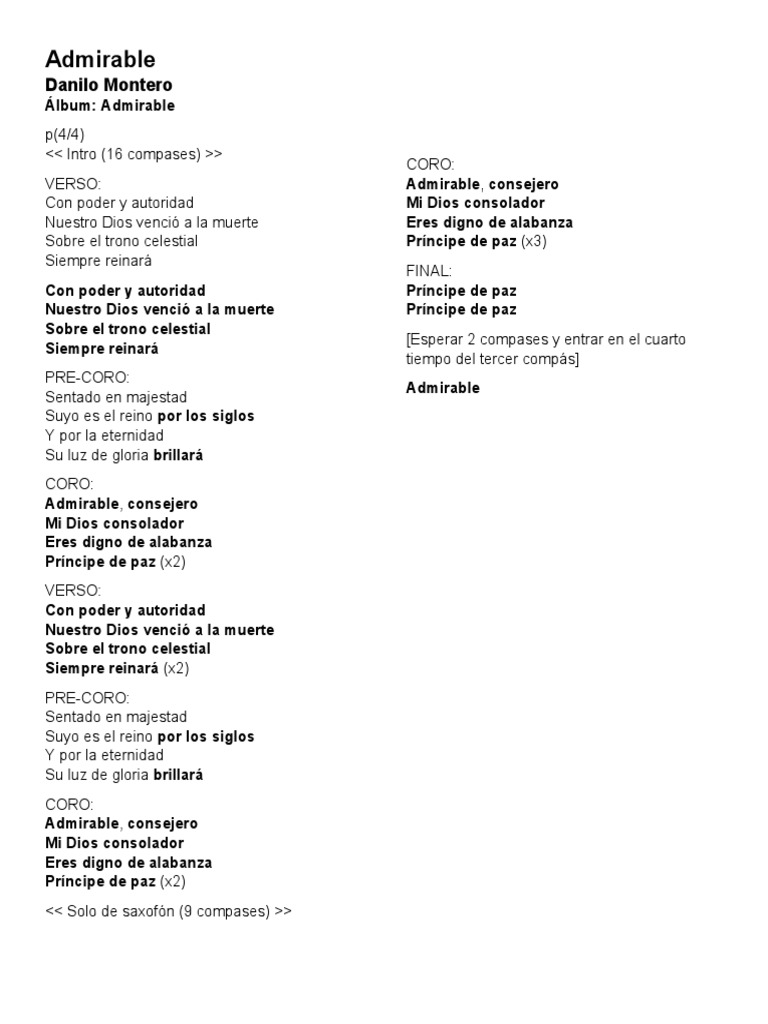 Letra de 